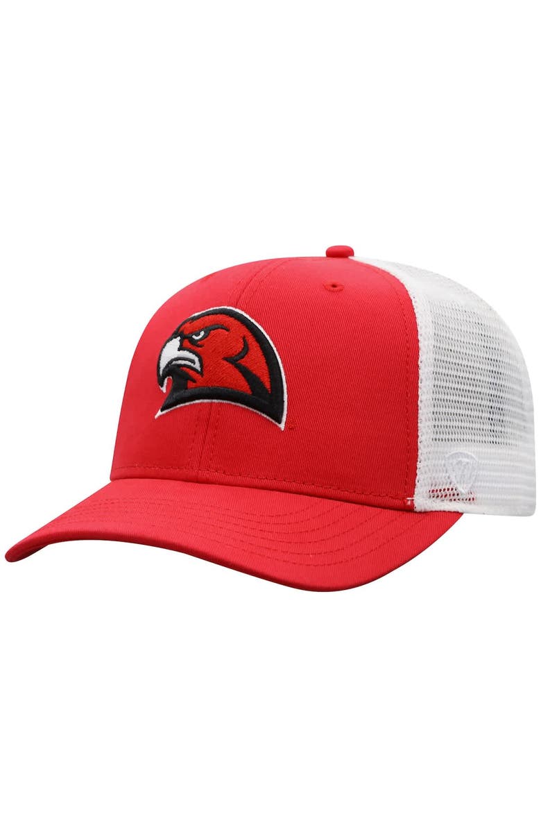 TOP OF THE WORLD Men's Top of the World Red Miami University RedHawks Trucker Adjustable Hat, Main, color, 