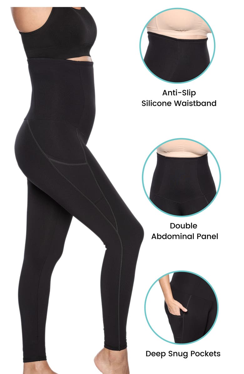 Bellefit High Waist Postpartum Support Leggings, Alternate, color, 