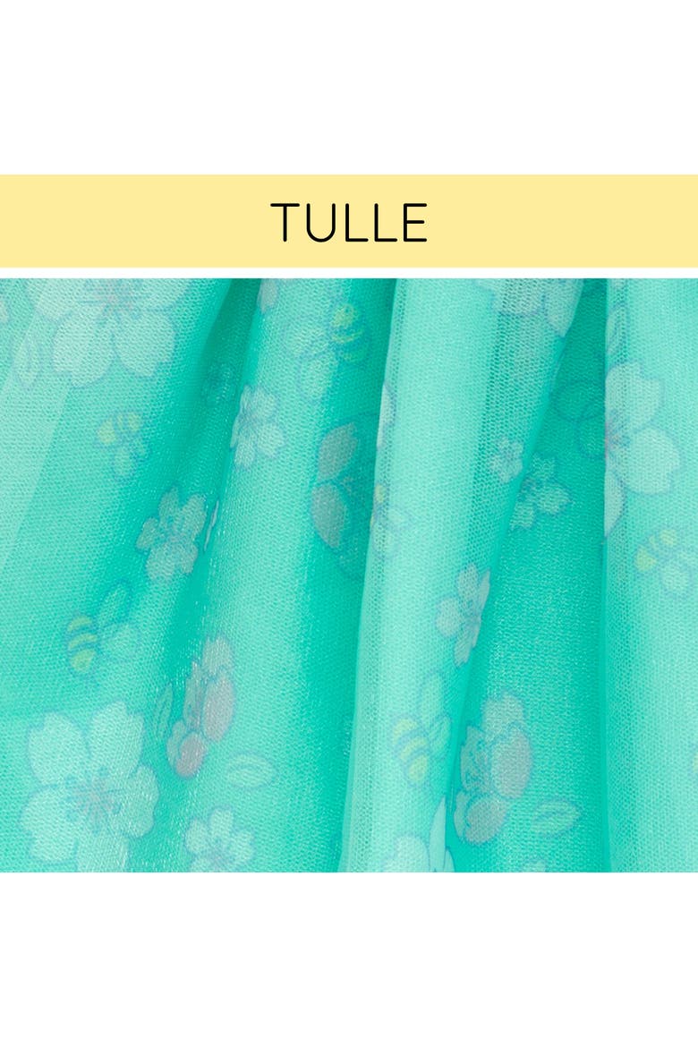 Winnie the Pooh Tulle Tutu Dress, Alternate, color, Yellow Mint Pooh