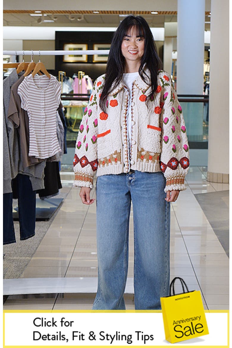 Rosebud Oversize Cardigan video