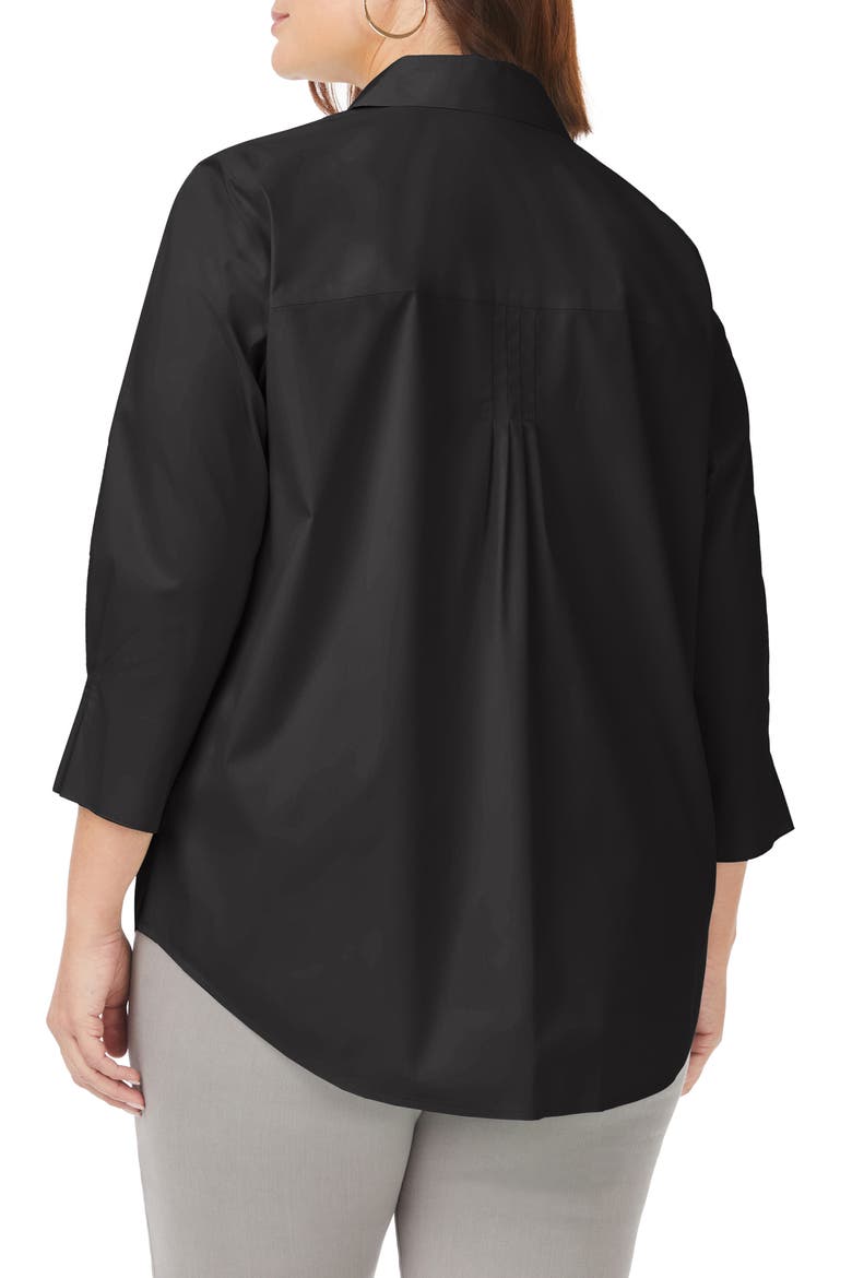 Paulie Button-Up Shirt, Alternate, color, BLACK