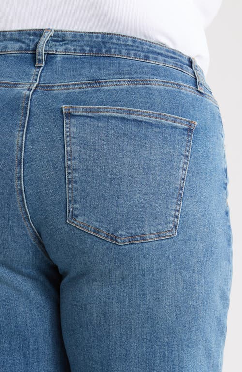 Kut From The Kloth Reese Fab Ab Ankle Slim Straight Leg Jeans In Blue