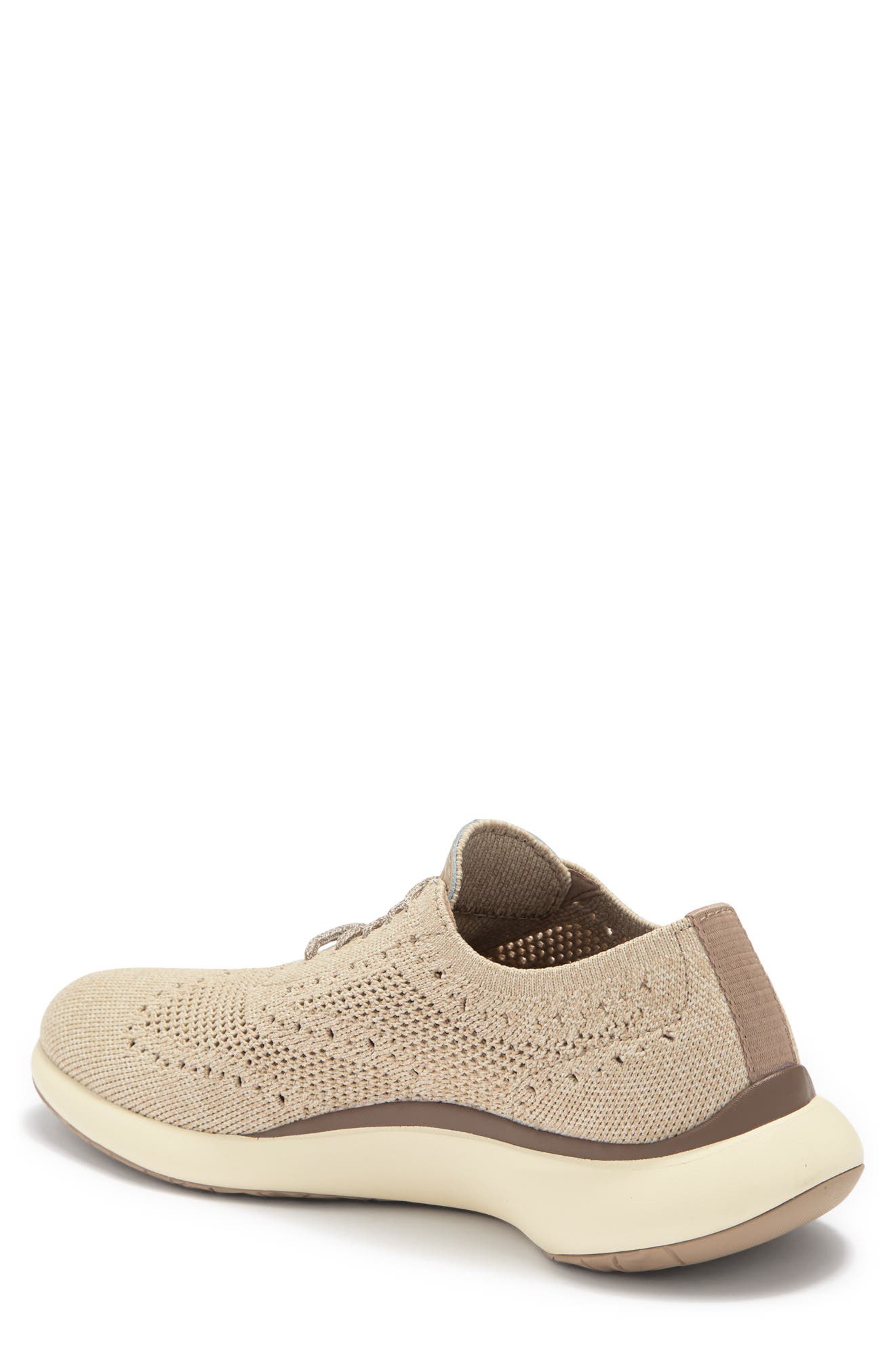 Grand Troy Knit Oxford Shoe, Alternate, color, CH MORTAR TWISTED KNIT/ IVORY