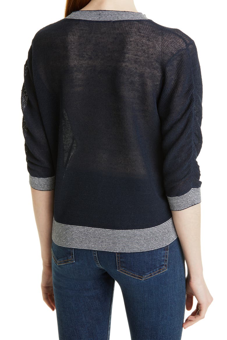 Celia Crewneck Sweater, Alternate, color, NAVY