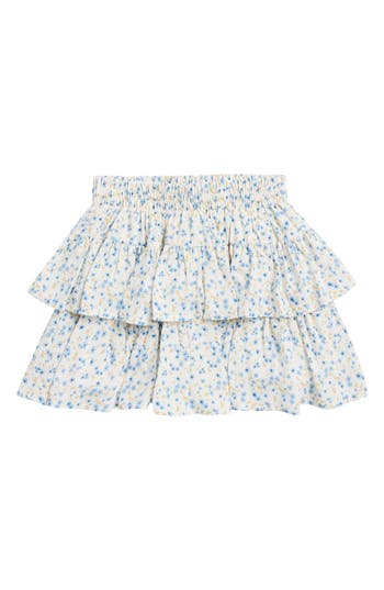 Vintage Havana Kids' Ruffle Skort In Blue