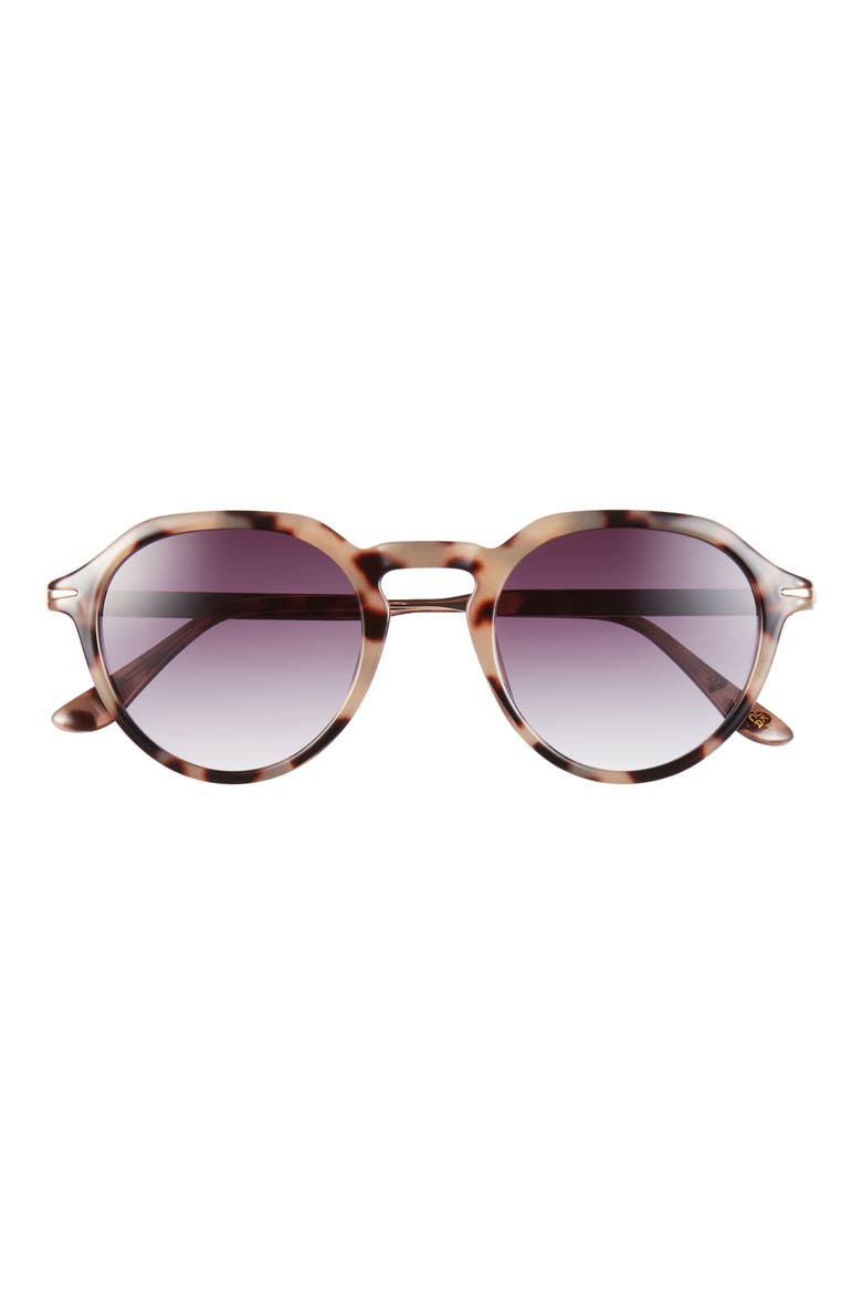 Gradient Round Sunglasses, Main, color, OATMEAL