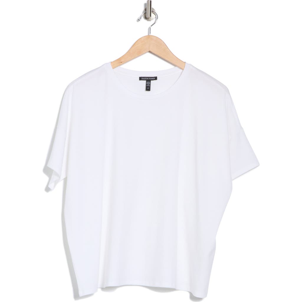 Eileen Fisher Bateau Neck Boxy T-shirt