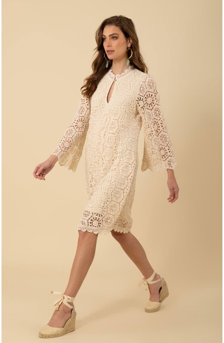 Hale Bob Amirah Crochet Dress, Alternate, color,