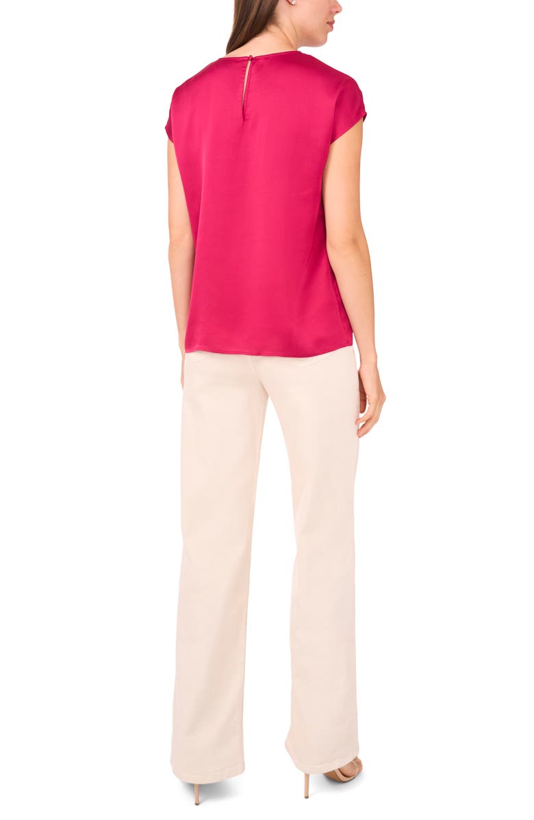 Halogen<sup>®</sup> Charmeuse Top, Alternate, color, Vivacious