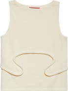 Eckhaus Latta Pallas Boiled Wool & Cotton Tank