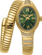Roberto Cavalli Marea Quartz Bracelet Watch, 22mm x 33.5mm