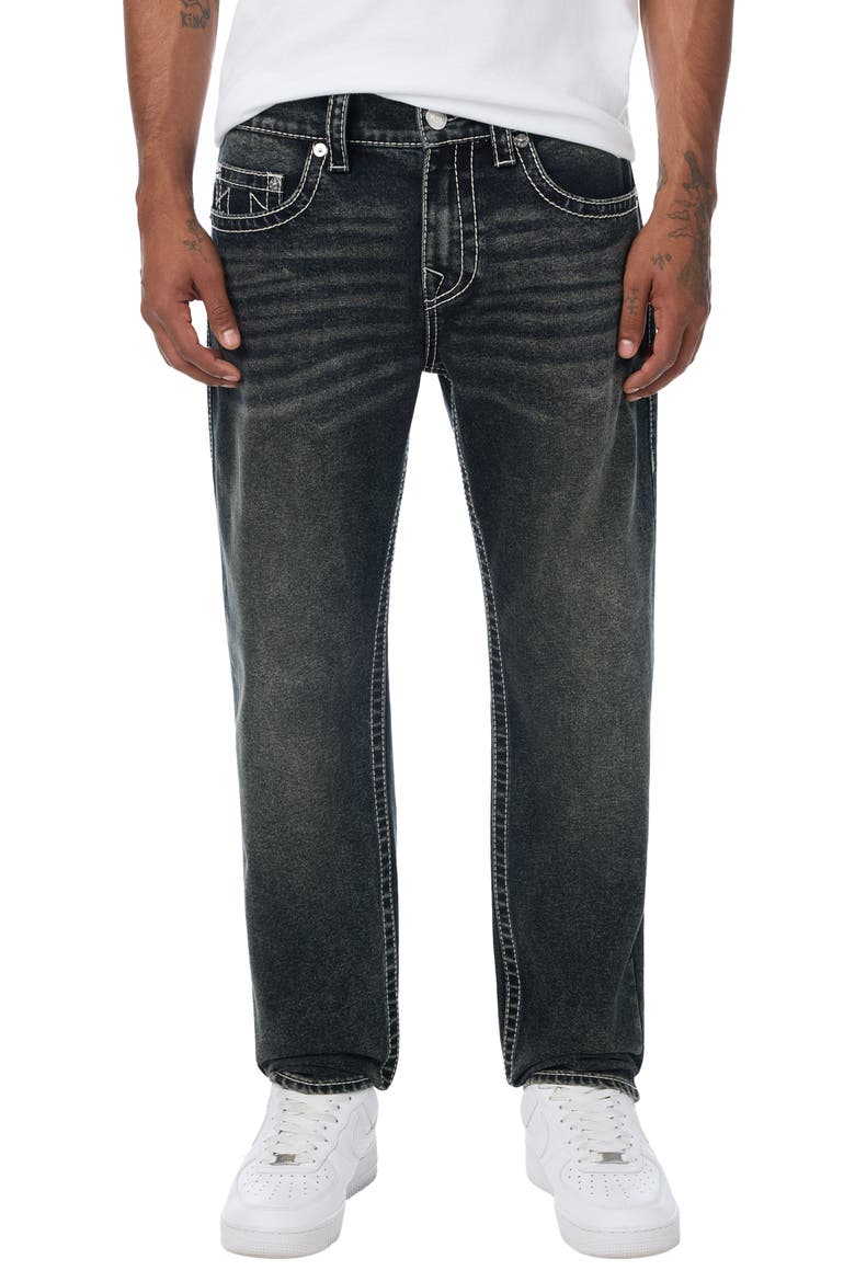 Geno Big T Slim Leg Jeans, Main, color, OILSKIN DUST FADE DARK WASH