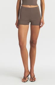SKIMS Refined Knit High Waisted Shorts
