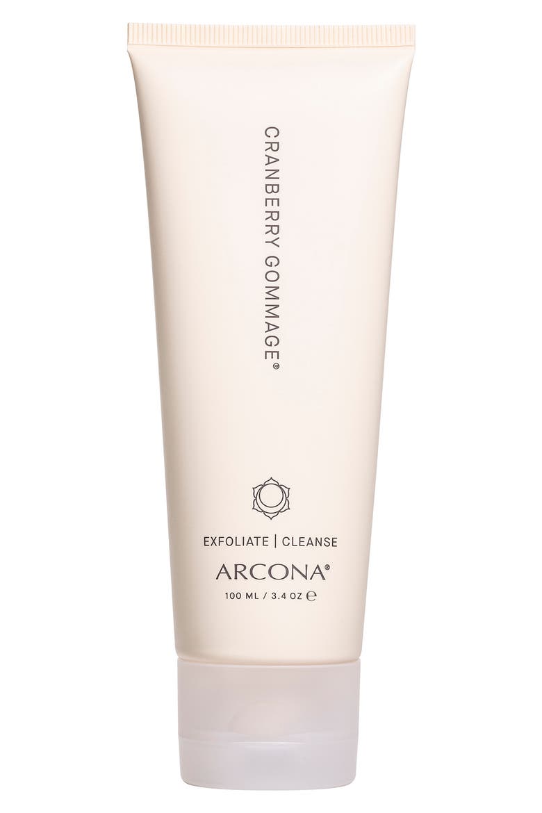 Cranberry Gommage Purifying Exfoliator, Main, color, NO COLOR