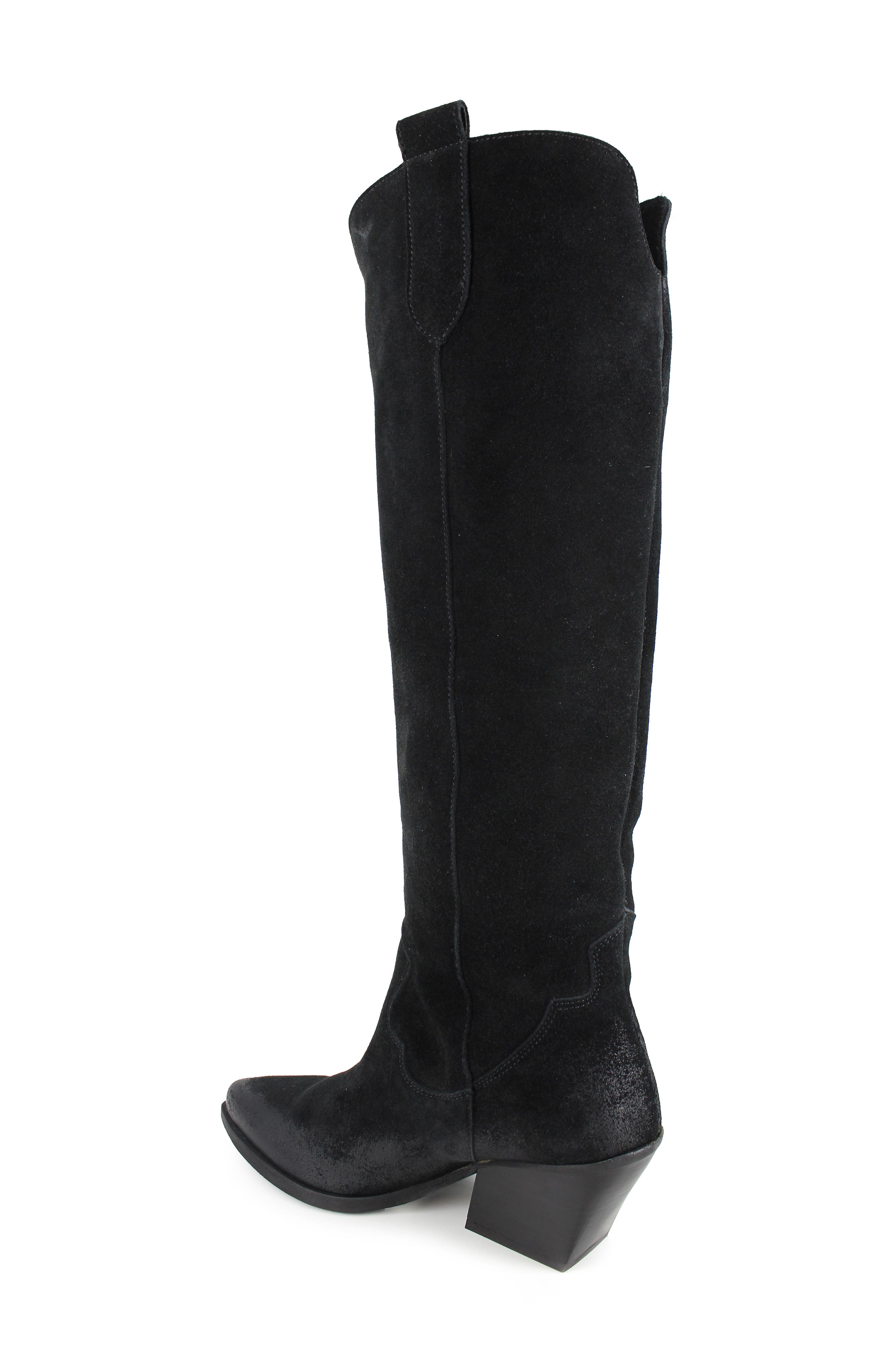 ZIGI Valezka Knee High Boot, Alternate, color, Black