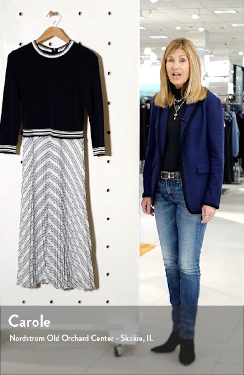 Faustaa Three Quarter Sleeve Midi Dress, sales video thumbnail