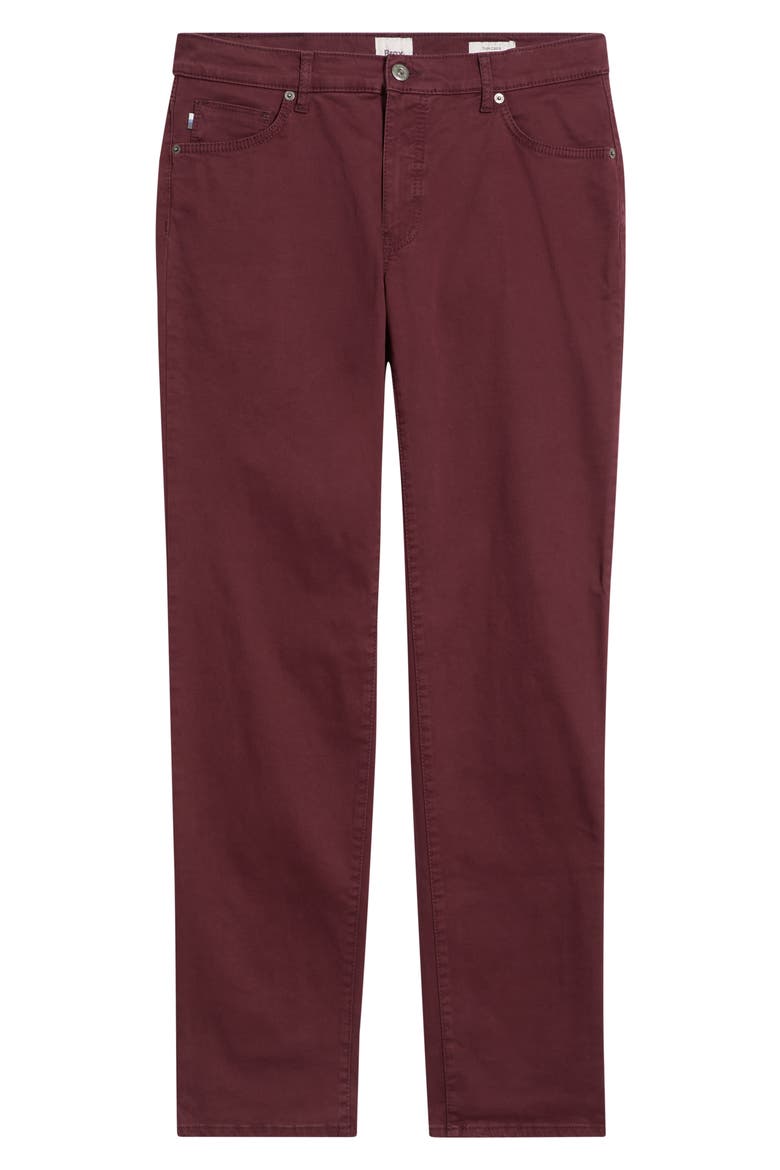 Cadiz Marathon Soft Touch Luxury Stretch Twill Straight Leg Pants, Alternate, color, 43-MERLOT