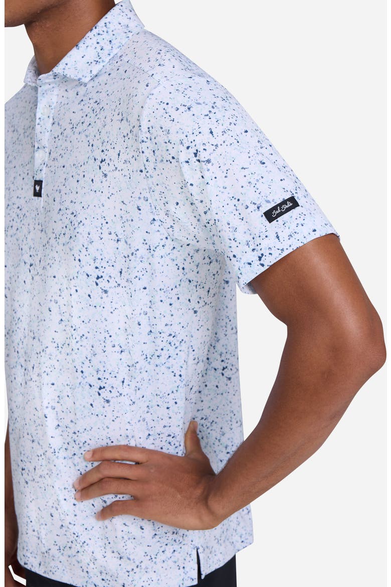 Core Spatter Print Performance Golf Polo, Alternate, color, PAINT SPLATTER  NAVY