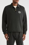 HONOR THE GIFT Cotton Terry Quarter-Zip Pullover