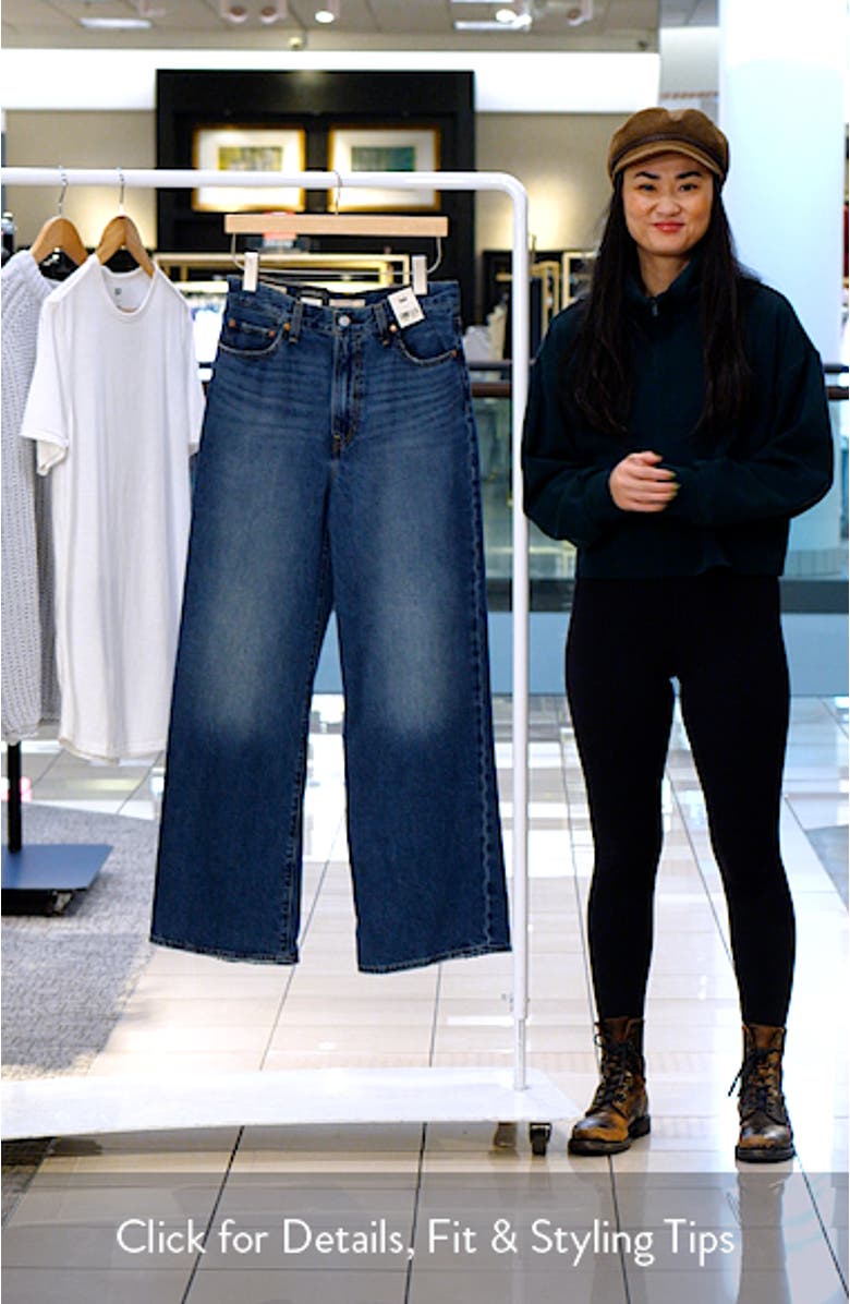 Ribcage High Waist Wide Leg Jeans