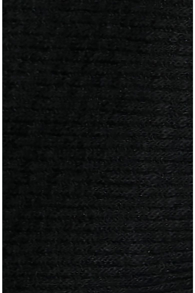 Lupine Faux Wrap Shirt, Alternate, color, BLACK