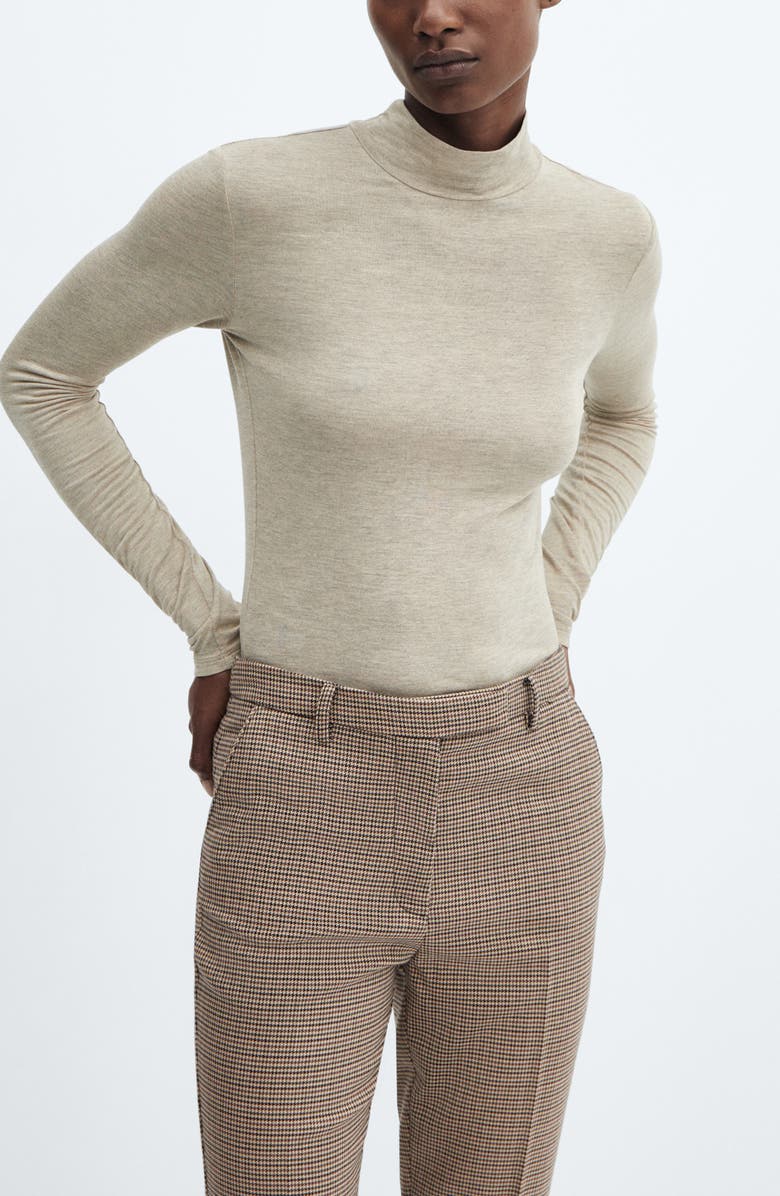 MANGO Ankle Skinny Suit Pants, Alternate, color, 