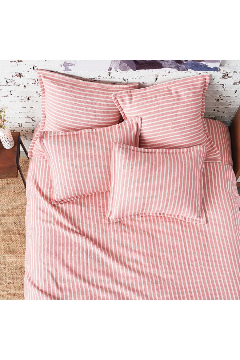 Bengal Stripe Blanket, Alternate, color, Pink