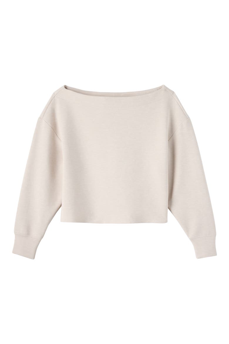 Dreamglow Bateau Sweatshirt, Alternate, color, SAND