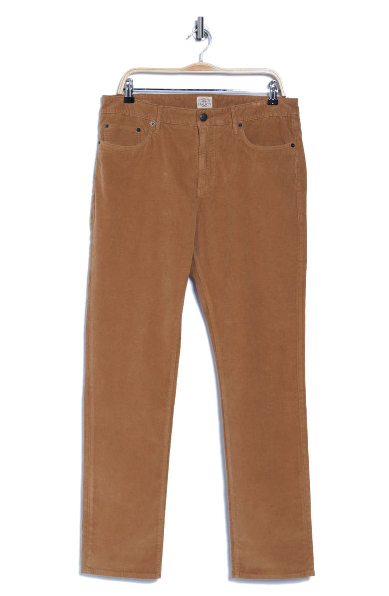 Faherty Straight Leg Stretch Corduroy Pants, Alternate, color, Raw Umber