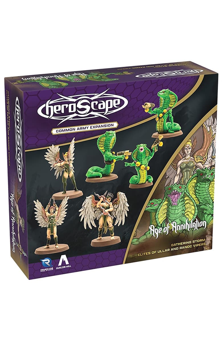 Renegade Game Studios Heroscape, Elites of Ullar & Ranoc Vipers Common Army Expansion, Main, color, Multicolored