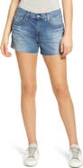 AG Hailey Boyfriend Cutoff Denim Shorts