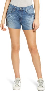 AG Hailey Boyfriend Cutoff Denim Shorts