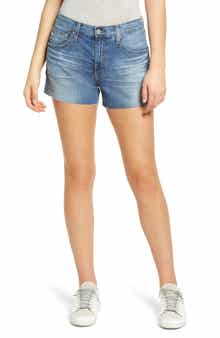 AG Hailey Boyfriend Cutoff Denim Shorts