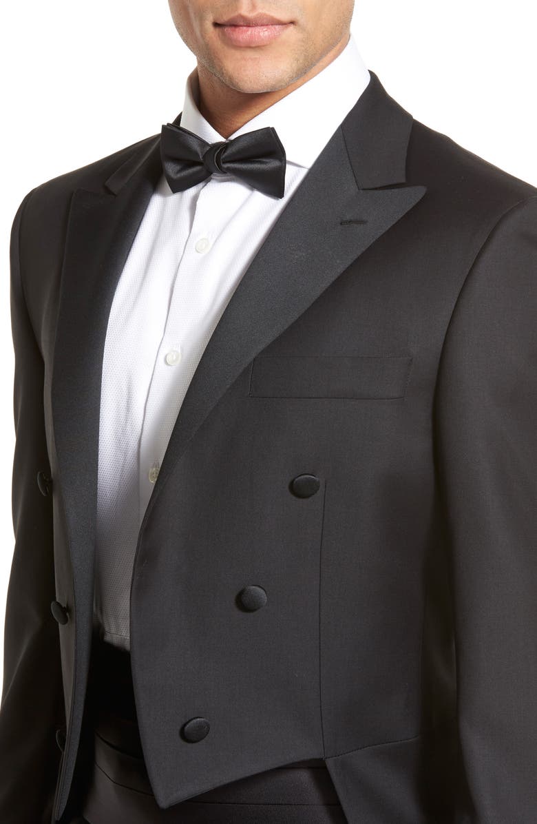 Hickey Freeman Classic Fit Wool Tuxedo, Alternate, color, 