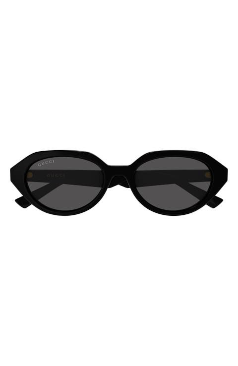 53mm Geometric Sunglasses