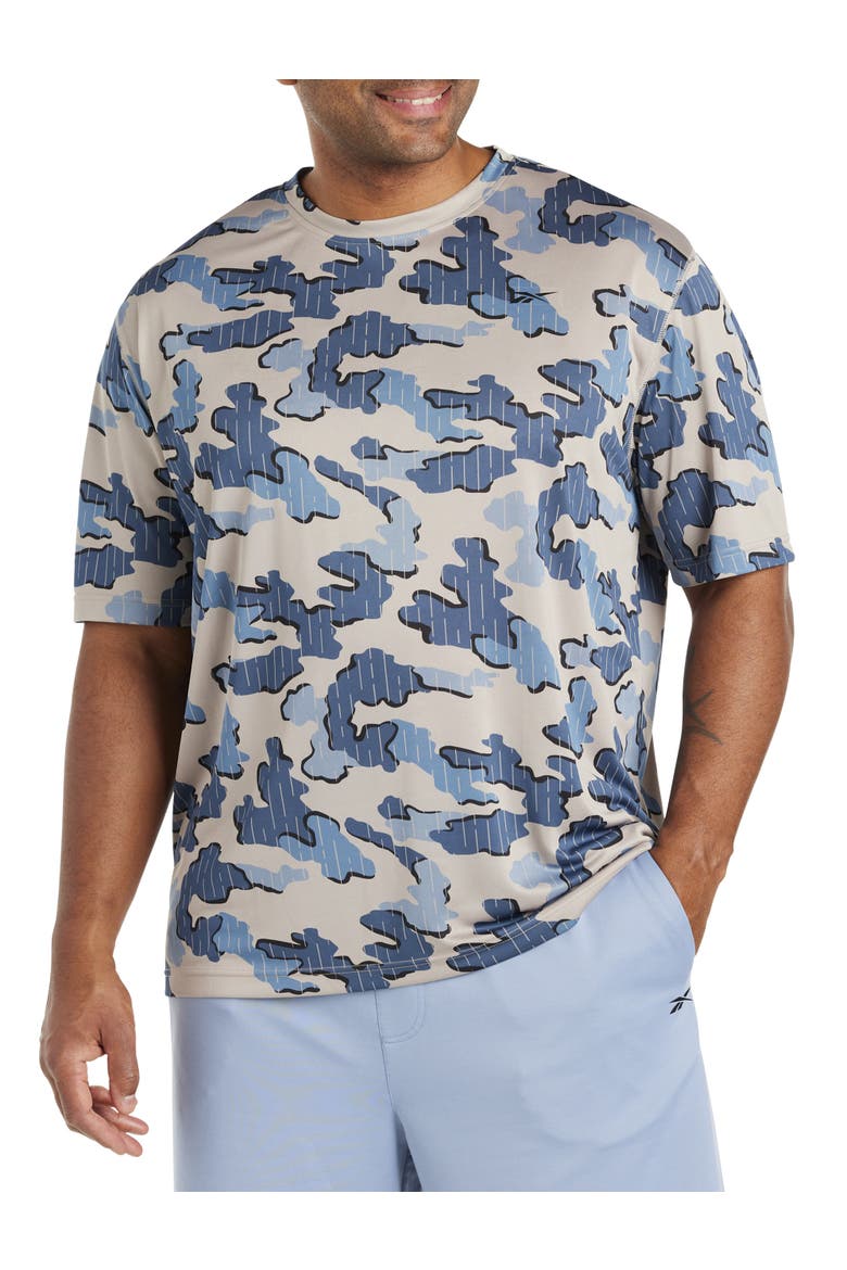 Big & Tall Performance Camo T-Shirt, Main, color, CAMO