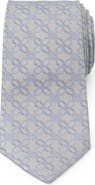 Cufflinks, Inc. Grey Art Deco Silk Tie