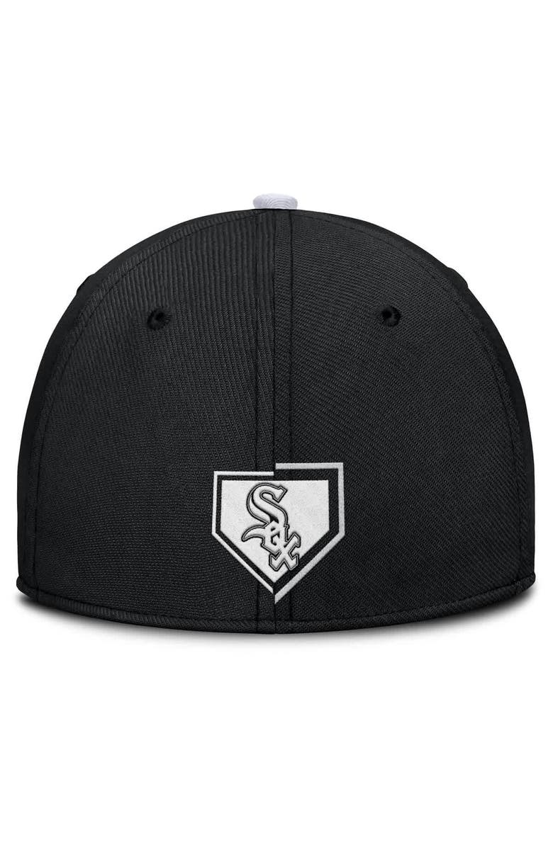 Nike Men's Nike Black Chicago White Sox Primetime Rise Dri-FIT Flex Hat, Alternate, color, Black