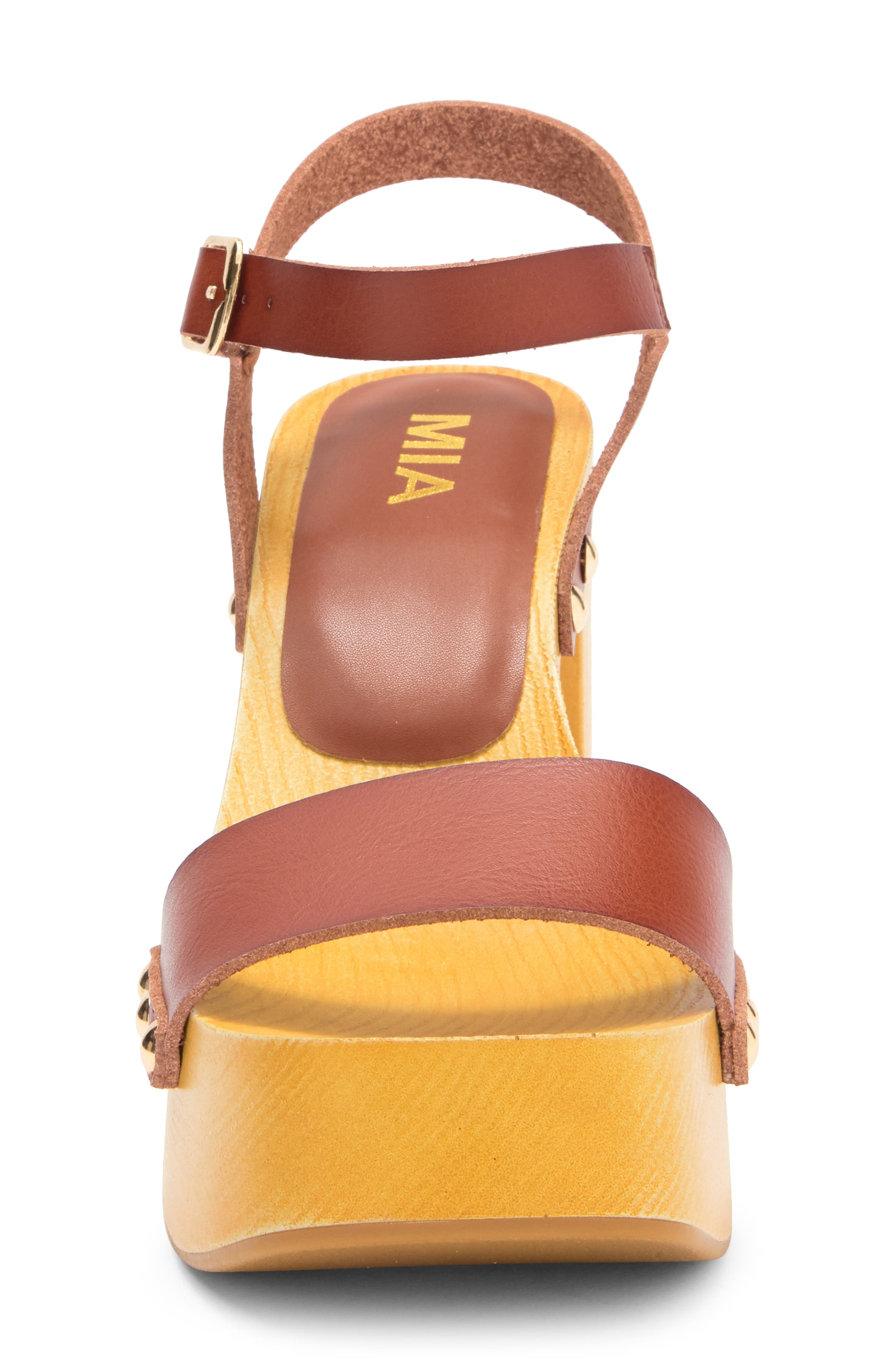 MIA Darrah Sandal, Alternate, color, Cognac