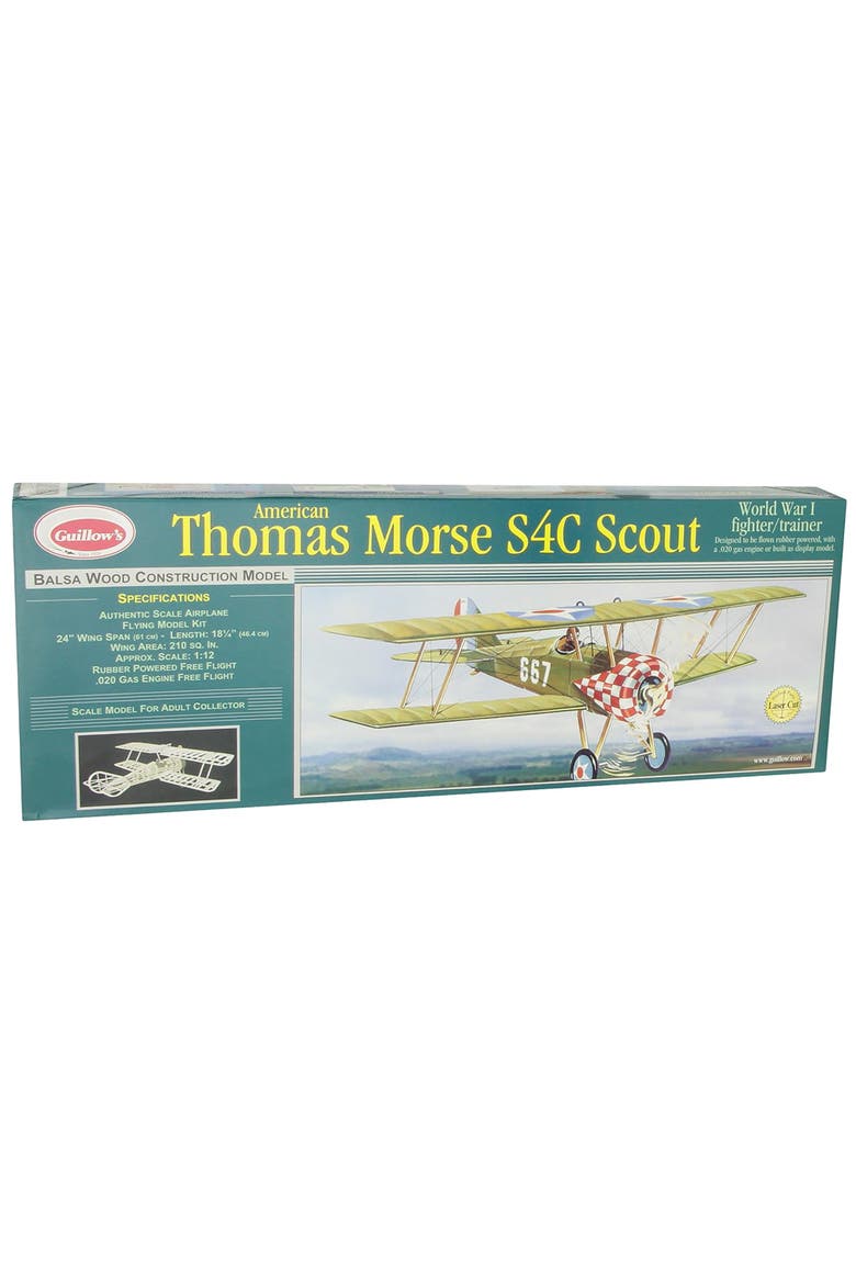 Thomas Morse Scout Laser Cut Model Kit, Alternate, color, Multicolored