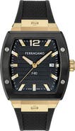 FERRAGAMO F-80 Tonneau Bracelet Watch, 42mm