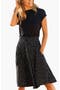 selected Black Dotted