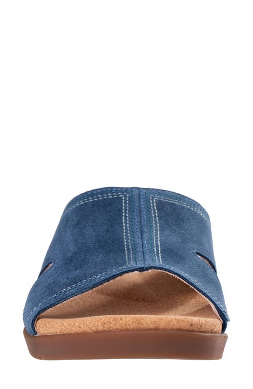 Revitalign Palmetto Slide Sandal In Marine Blue