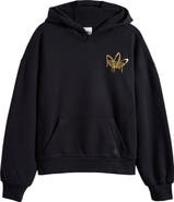 adidas Originals Kids' Trefoil Graffiti Pullover Hoodie