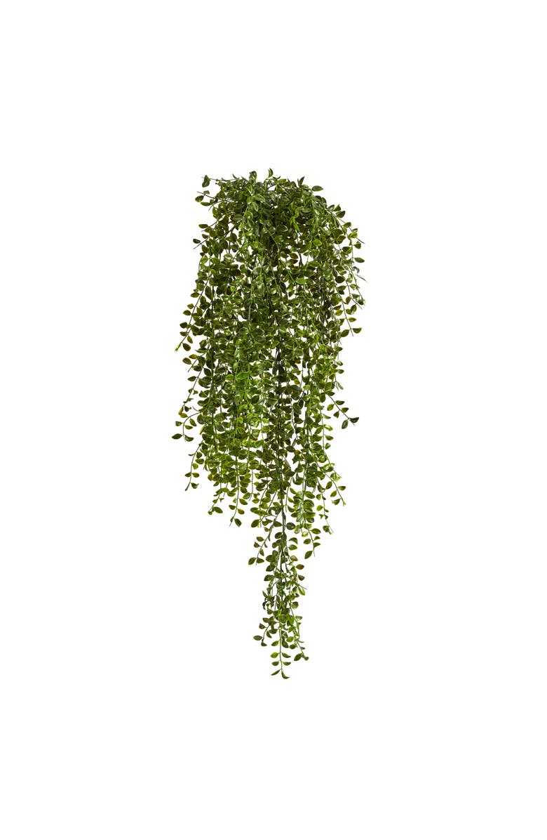 NEARLY NATURAL 3-ft Gleditsia Artificial Bush Plant UV Resistant, Main, color, Green