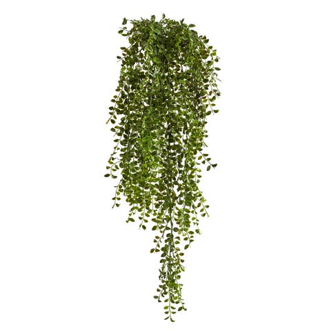 3-ft Gleditsia Artificial Bush Plant UV Resistant (Indoor/Outdoor) (Set of 2)