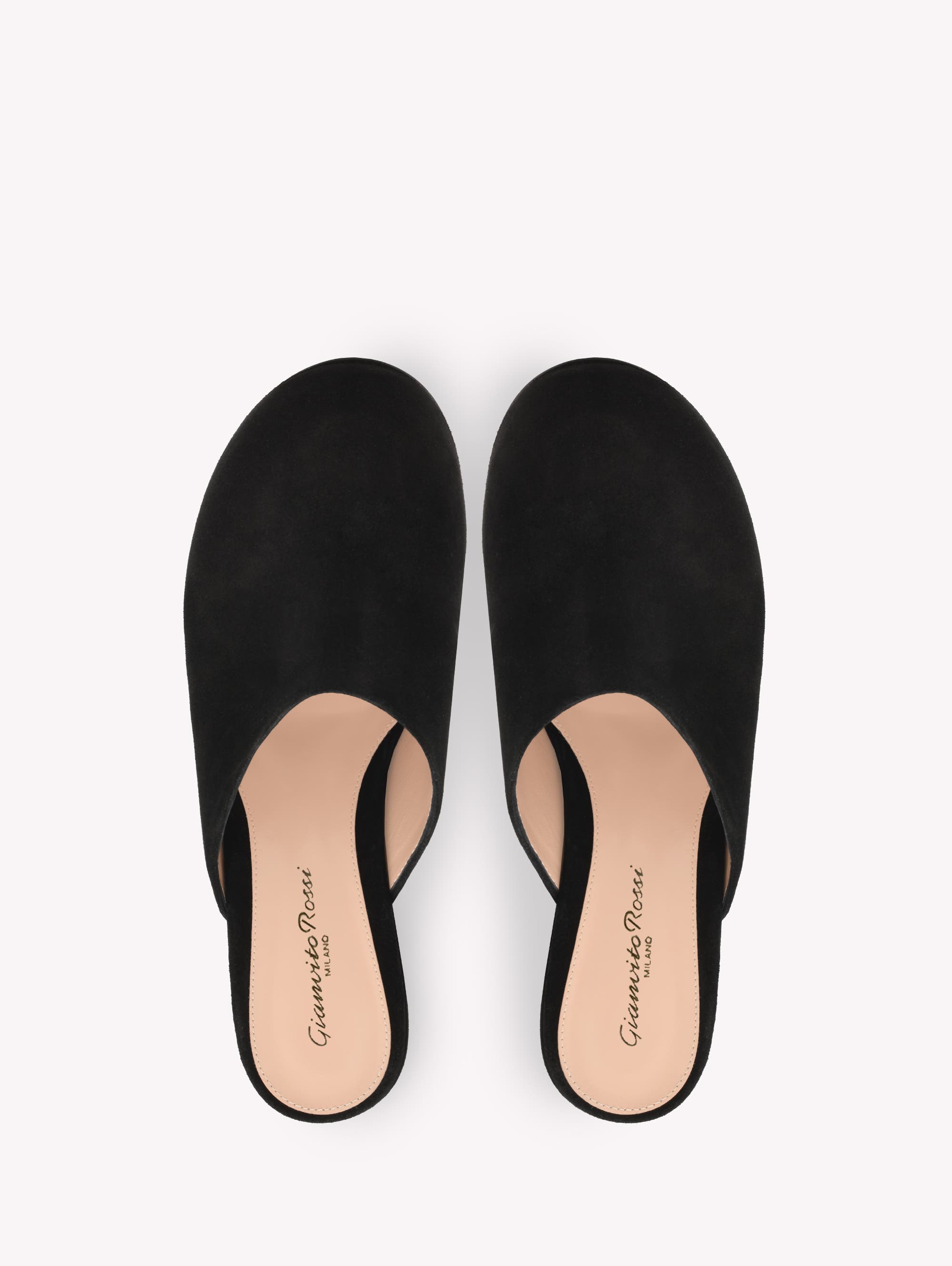 Gianvito Rossi Lyss Clog, Alternate, color, Black