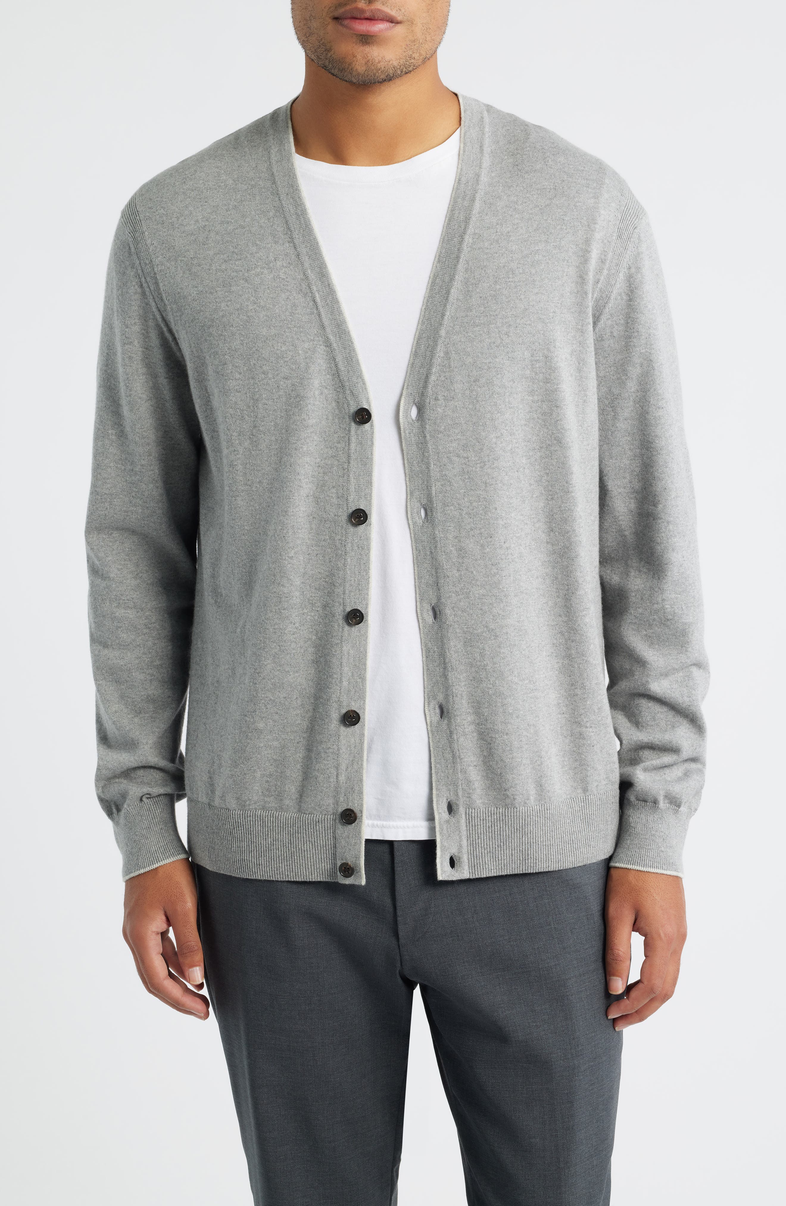 Jack Victor Charleston Cotton & Cashmere Cardigan