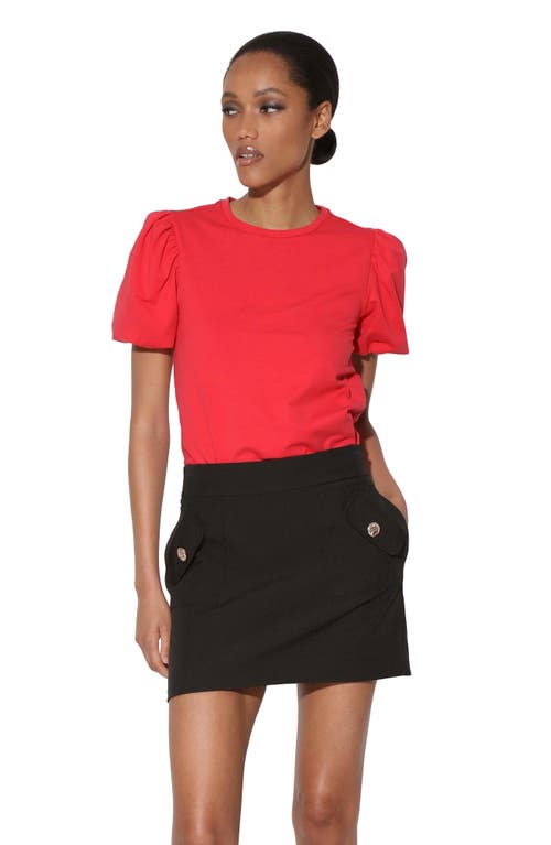 Shop Walter Baker Christina Miniskirt In Black