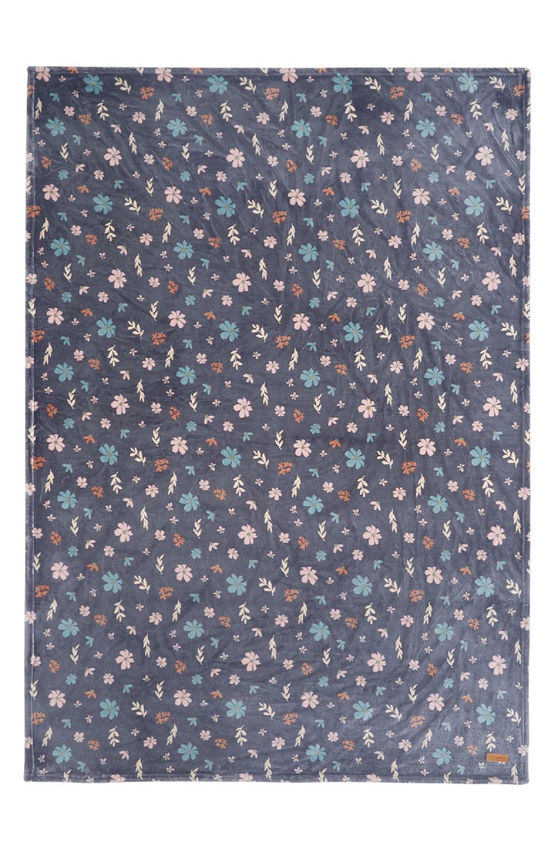 Lucky Brand Cozy Plush Throw Blanket, Main, color,